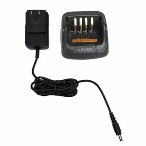 Hytera CH10A07-PS1014 Single Slot Li-Ion Charger with Power Adapter PD* Series