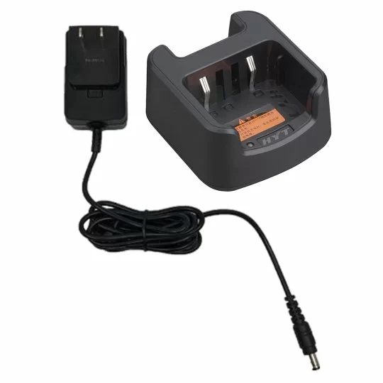 Hytera CH10L19-PS1014 Single Slot Charger with Power Adapter for TC-508 Radios