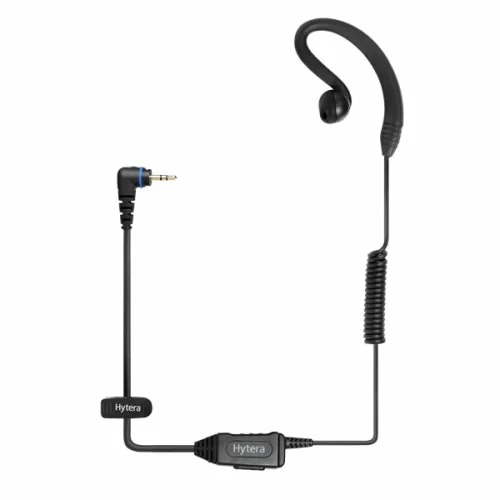 Hytera EHS16 C-Style Earpiece with In-line PTT and Microphone