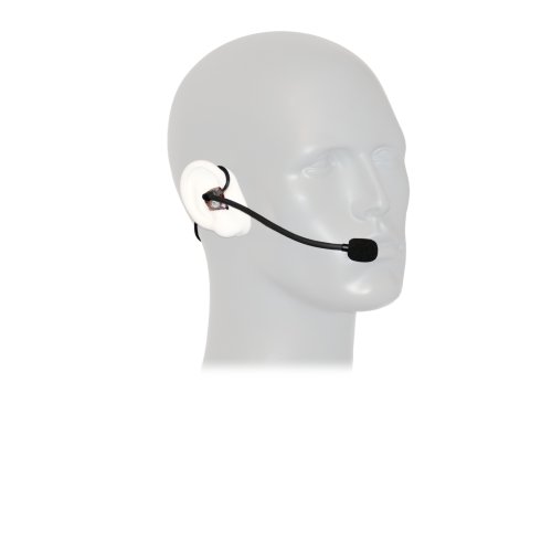 Icon Ultra-Lite Filtered Earpiece with Noise-Reduction Boom Mic Right Ear Made in USA