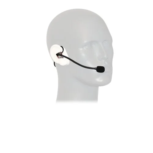 Icon Ultra-Lite Filtered Earpiece with Noise-Reduction Boom Mic Right Ear Made in USA