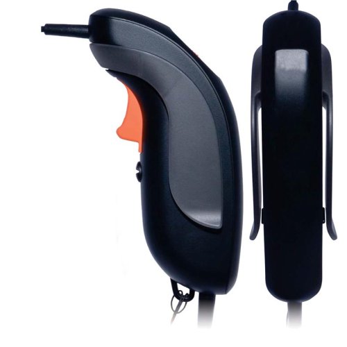 JPL Scout 302A Push-to-Talk PTT with Additional Amplification No Volume Wheel 6-Wire PJ-7 2 prong plug with 25 coiled cord to PLX compatible QD TAA Compliant
